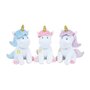 Voir la diapositive 4 : Fun House Lot Vaisselle Licorne pour Enfant - FUN HOUSE - 006319 - 2 Assiettes, 2 Sets de Couverts et 1 Peluche Douce
