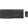 Voir la diapositive 1 : Logitech Logitech MK295 Silent Wireless Combo clavier Souris incluse USB QWERTY Anglais britannique Graphite