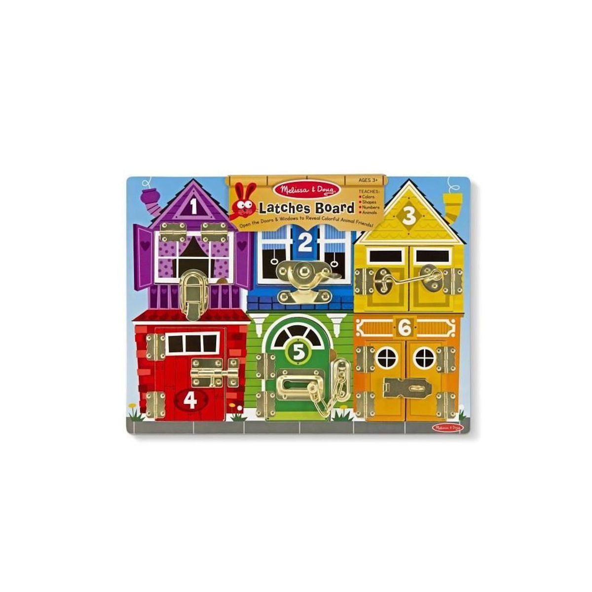 MELISSA & DOUG Planche d'activités avec loquets - Mélissa & Doug