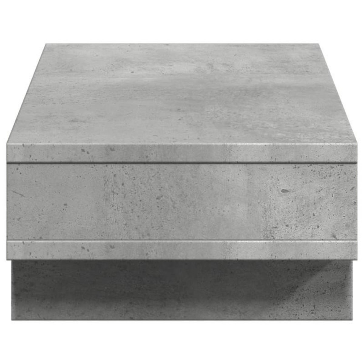 VIDAXL Support de moniteur gris béton 50x27x15 cm bois d ingénierie