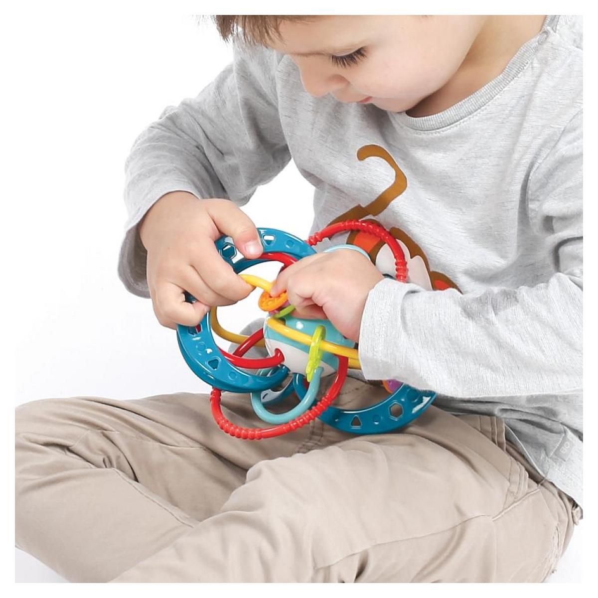 LUDI Hochet Planet - Balle d activite