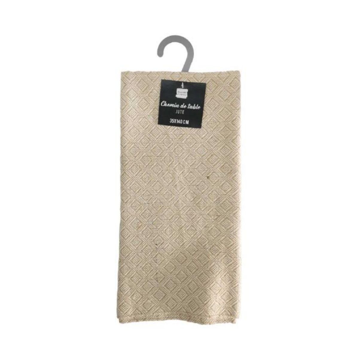 Paris Prix Chemin de Table en Jute  Danity  35x140cm Beige