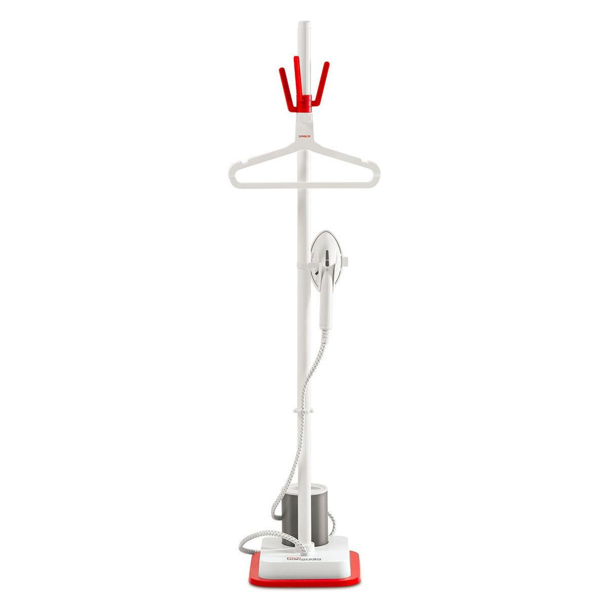 Voir la diapositive 3 : POLTI Polti GSF80R Défroisseur vapeur vertical 1,2 L 2000 W Rouge, Blanc