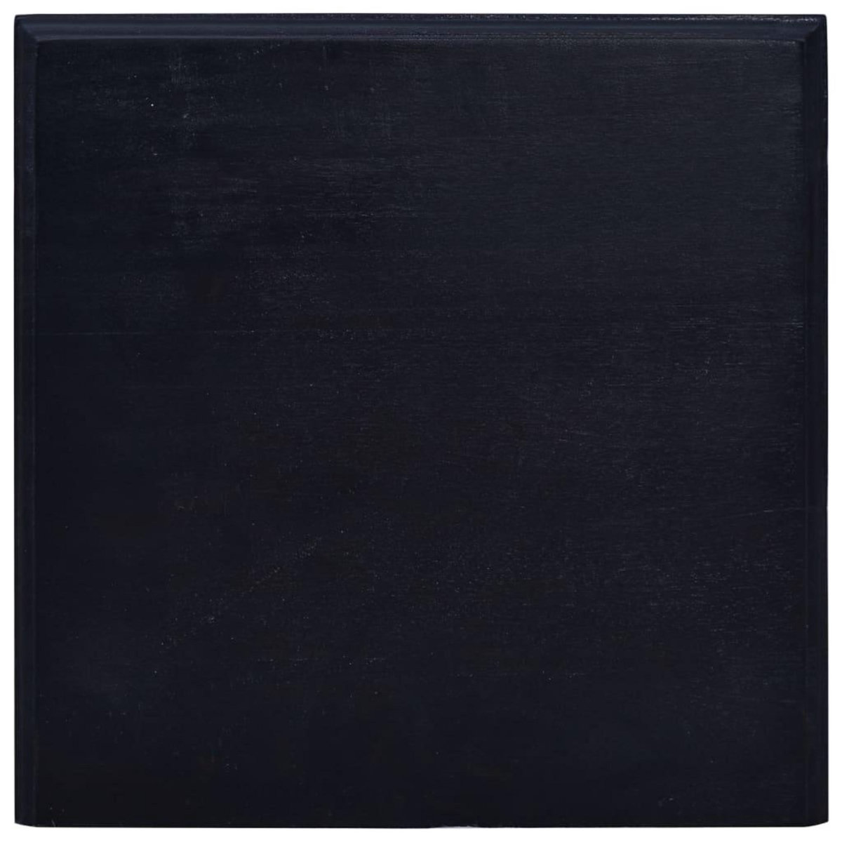 VIDAXL Table de chevet cafe noir clair bois d'acajou massif