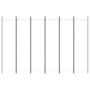 Voir la diapositive 3 : VIDAXL Cloison de separation 6 panneaux Blanc 300x200 cm Tissu