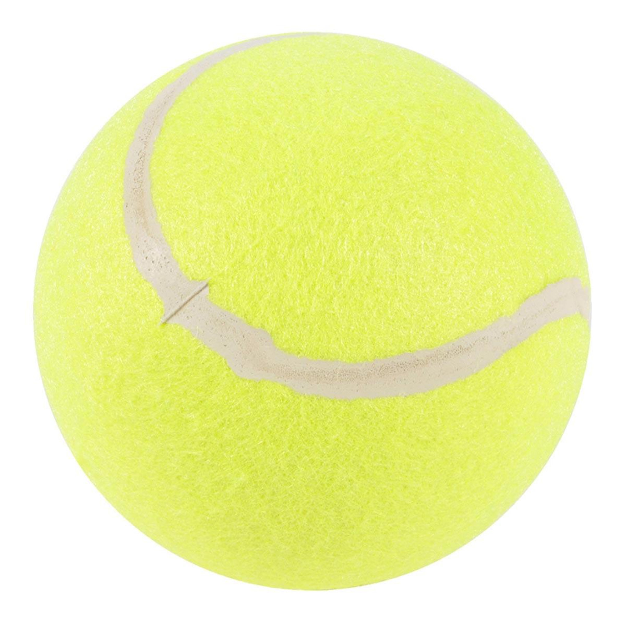 LOVE STORY Jouet pour chien  balle de tennis  15cm jaune