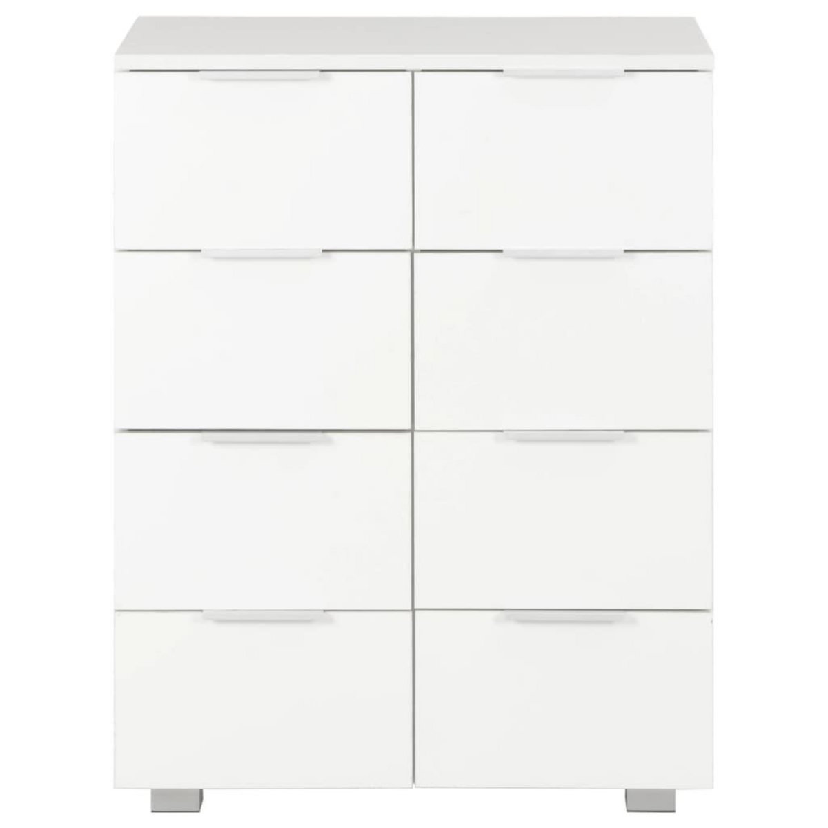 VIDAXL Buffet Blanc brillant 60x35x80 cm Bois d'ingenierie