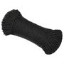 Voir la diapositive 2 : VIDAXL Corde de travail Noir 6 mm 250 m polypropylene