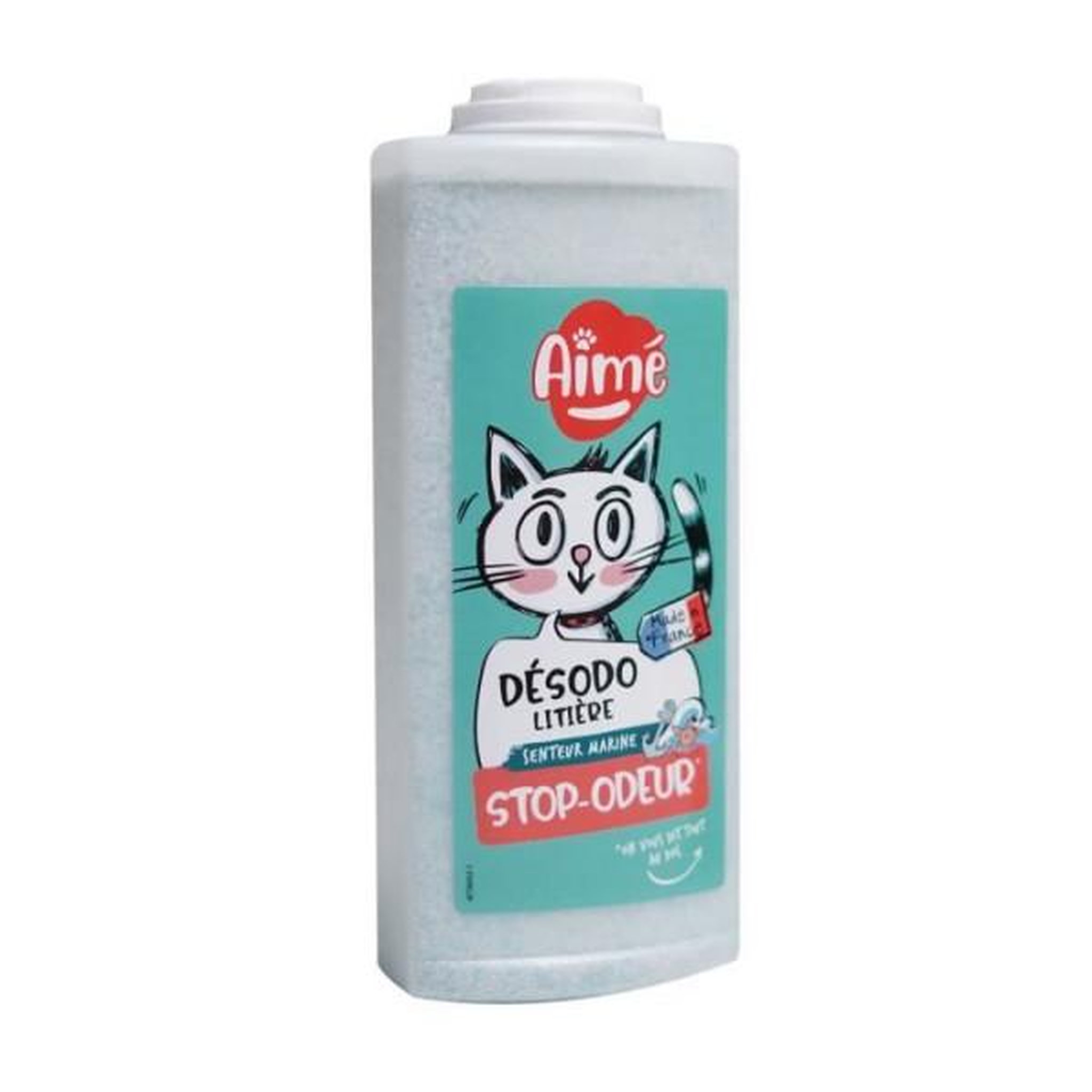 Voir la diapositive 4 : MARKET24 Aime désodorisant pour litiere marine 700ml - pour chat