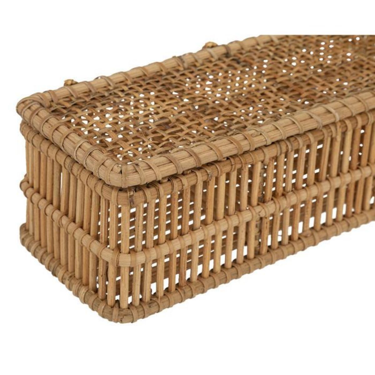 ATMOSPHERA Boîte de Rangement en Rotin  Lour  31cm Beige