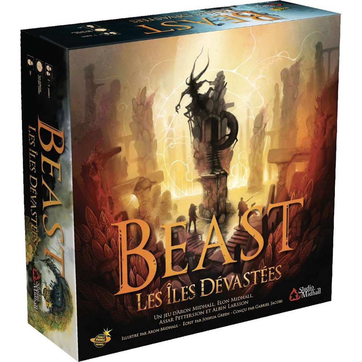 Asmodee Jeu de stratégie Asmodee Beast Les Iles Dévastées