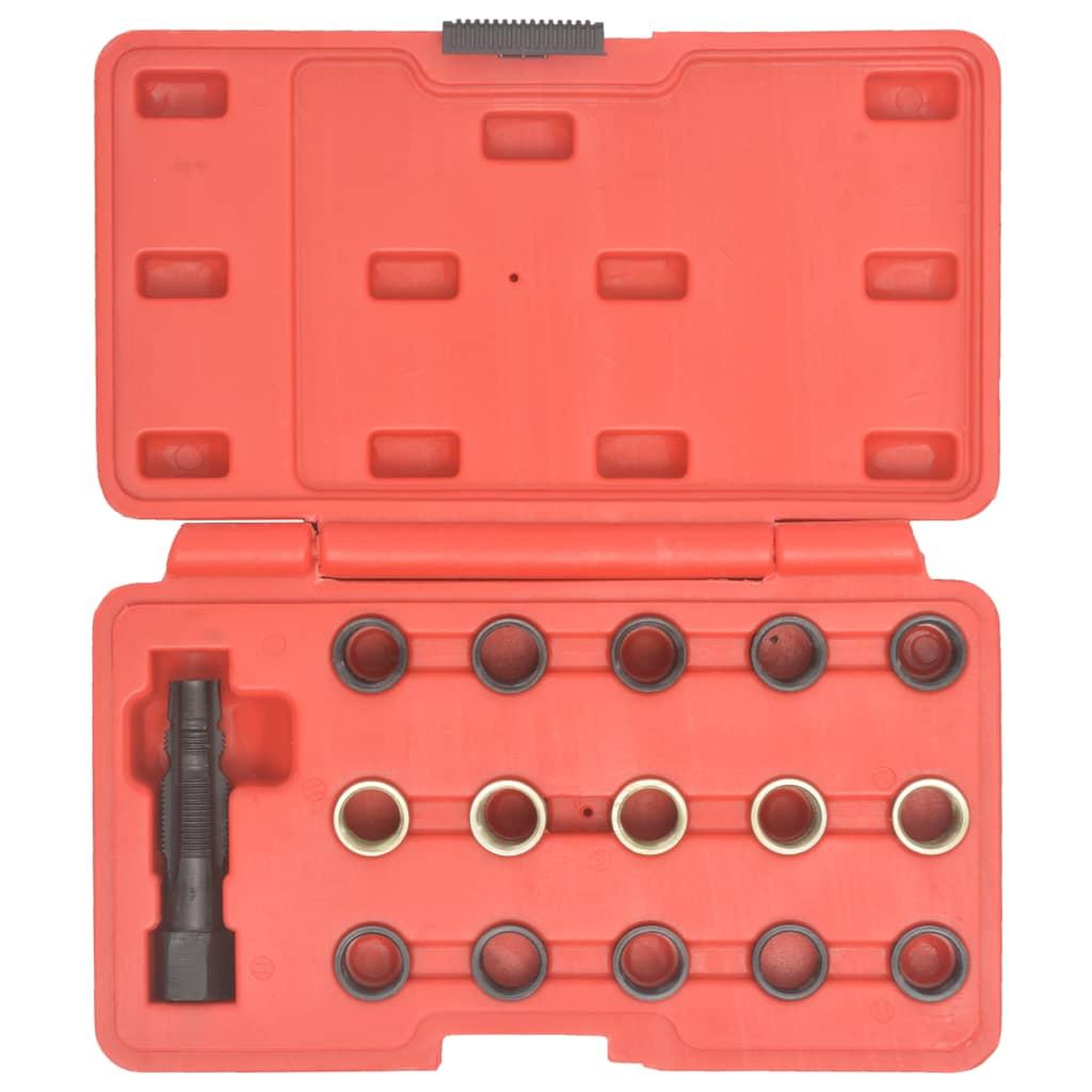Voir la diapositive 3 : VIDAXL Kit reparation filetage bougie de prechauffage 16 pcs m14x1,25