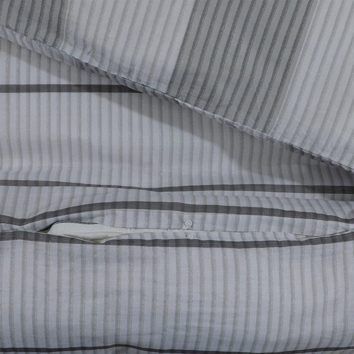 VIDAXL Ensemble de housse de couette Gris 200x200 cm Coton