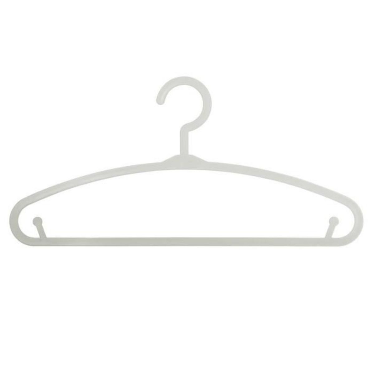 Atmosphera Kids Lot de 6 Cintres pour Enfant  Basique  28cm Gris