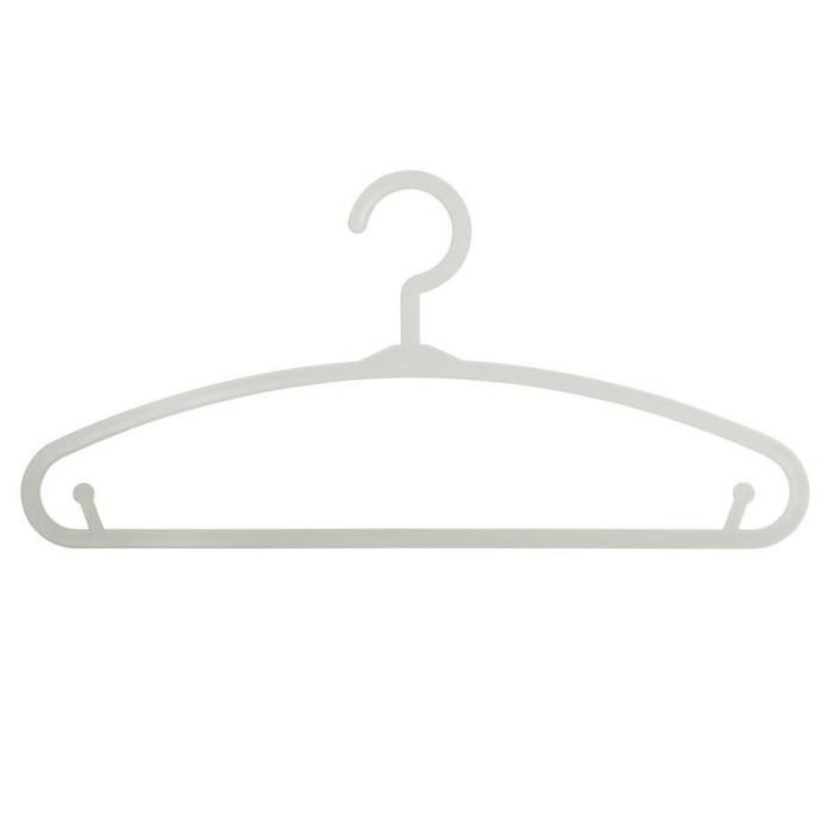 Atmosphera Kids Lot de 6 Cintres pour Enfant  Basique  28cm Gris