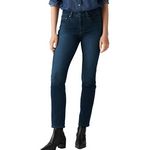 Levi's Jean 724  Femme Levi's  High Rise Straight Dark In   W28. Coloris disponibles : Bleu