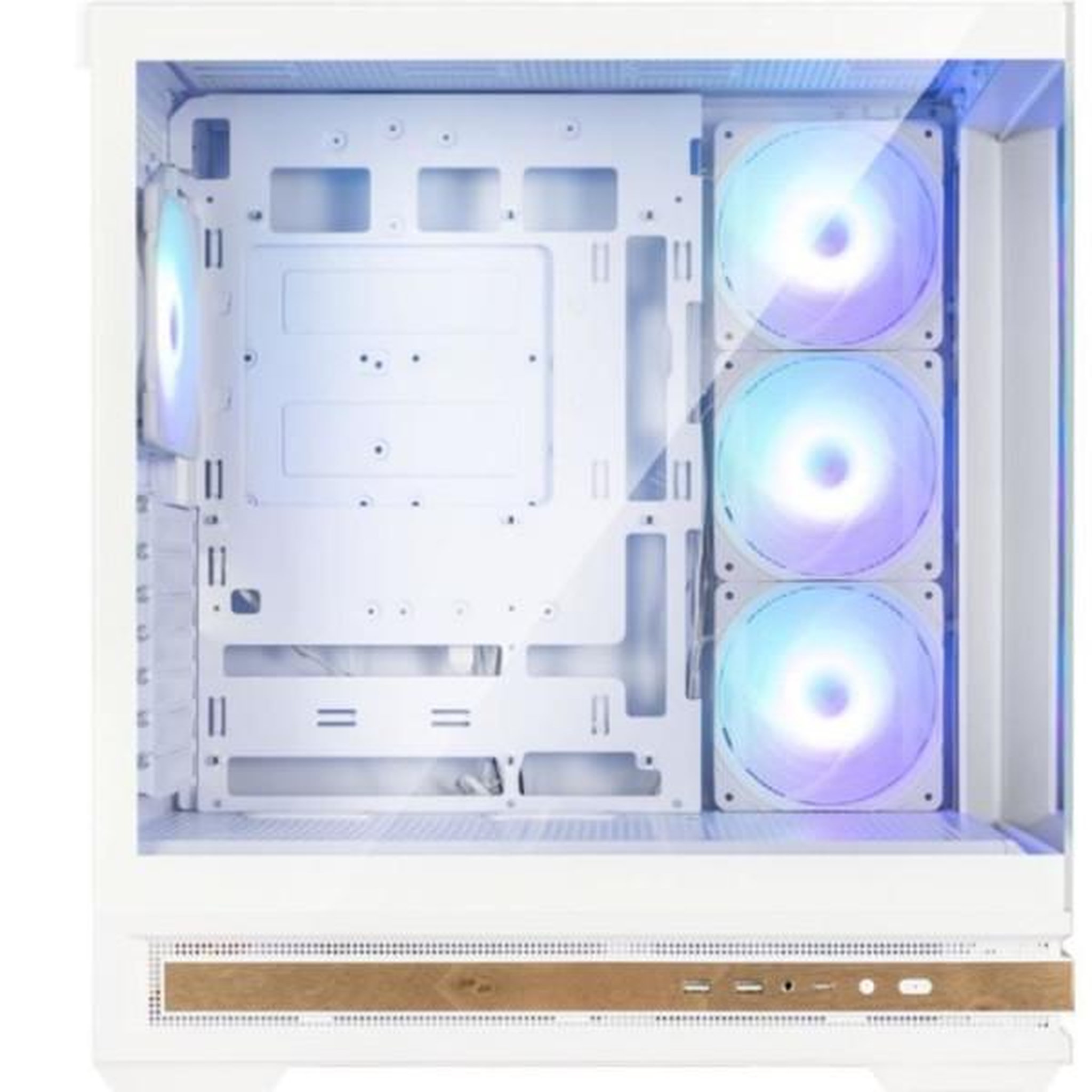 Voir la diapositive 3 : Zalman Boitier sans alimentation - ZALMAN P40 NAMU - Moyen tour - Format ATX - Blanc