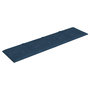 Voir la diapositive 3 : VIDAXL Panneaux muraux 12 pcs Bleu 60x15 cm Velours 1,08 m^2