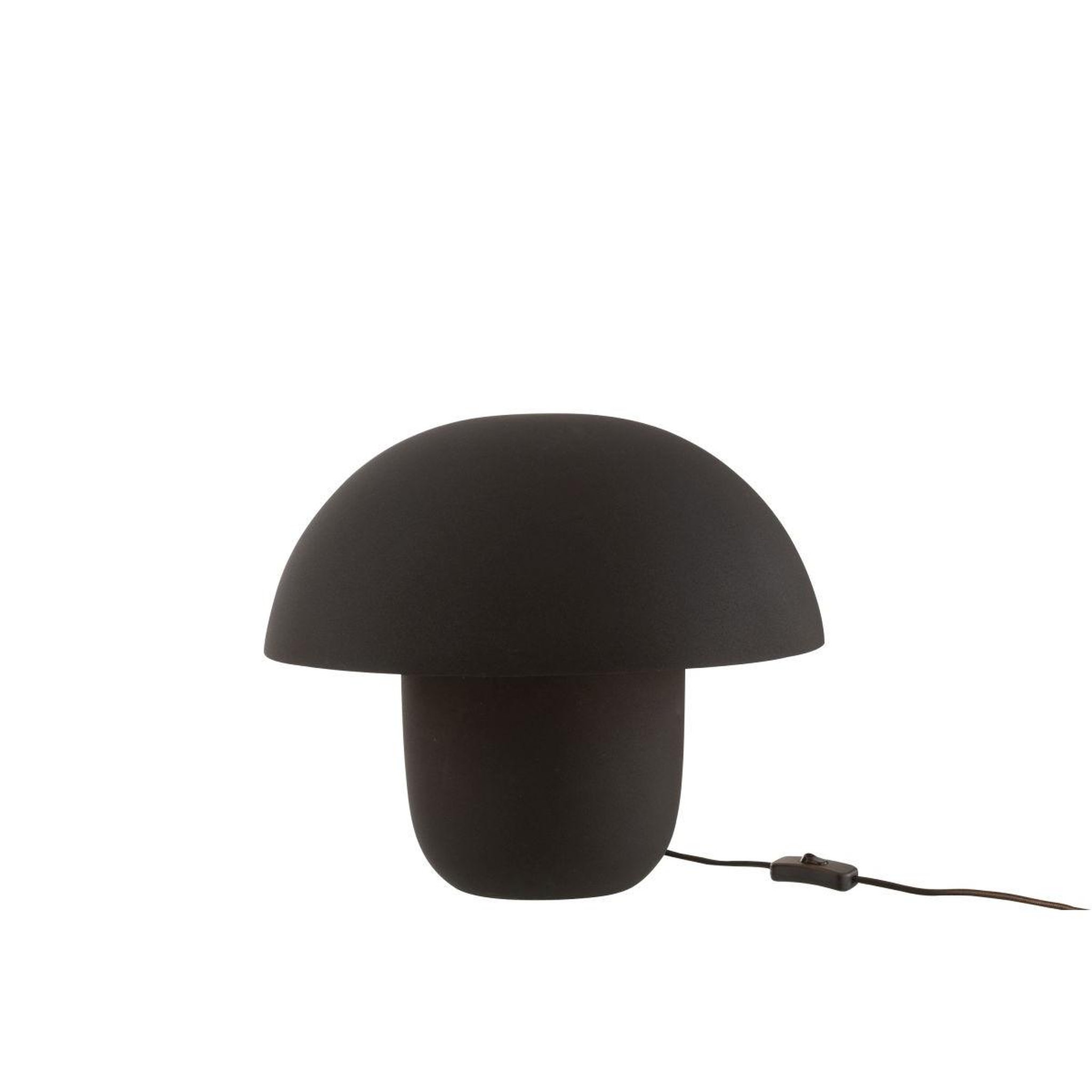 Voir la diapositive 2 : J-LINE Lampe à poser en métal  merle  35cm noir