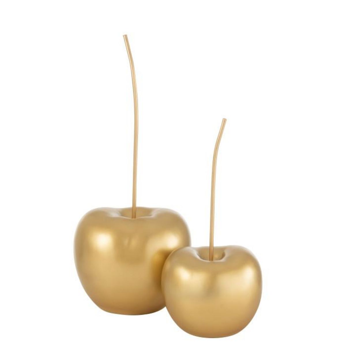 Paris Prix Cerise Déco en Résine  Cherry  41cm Or