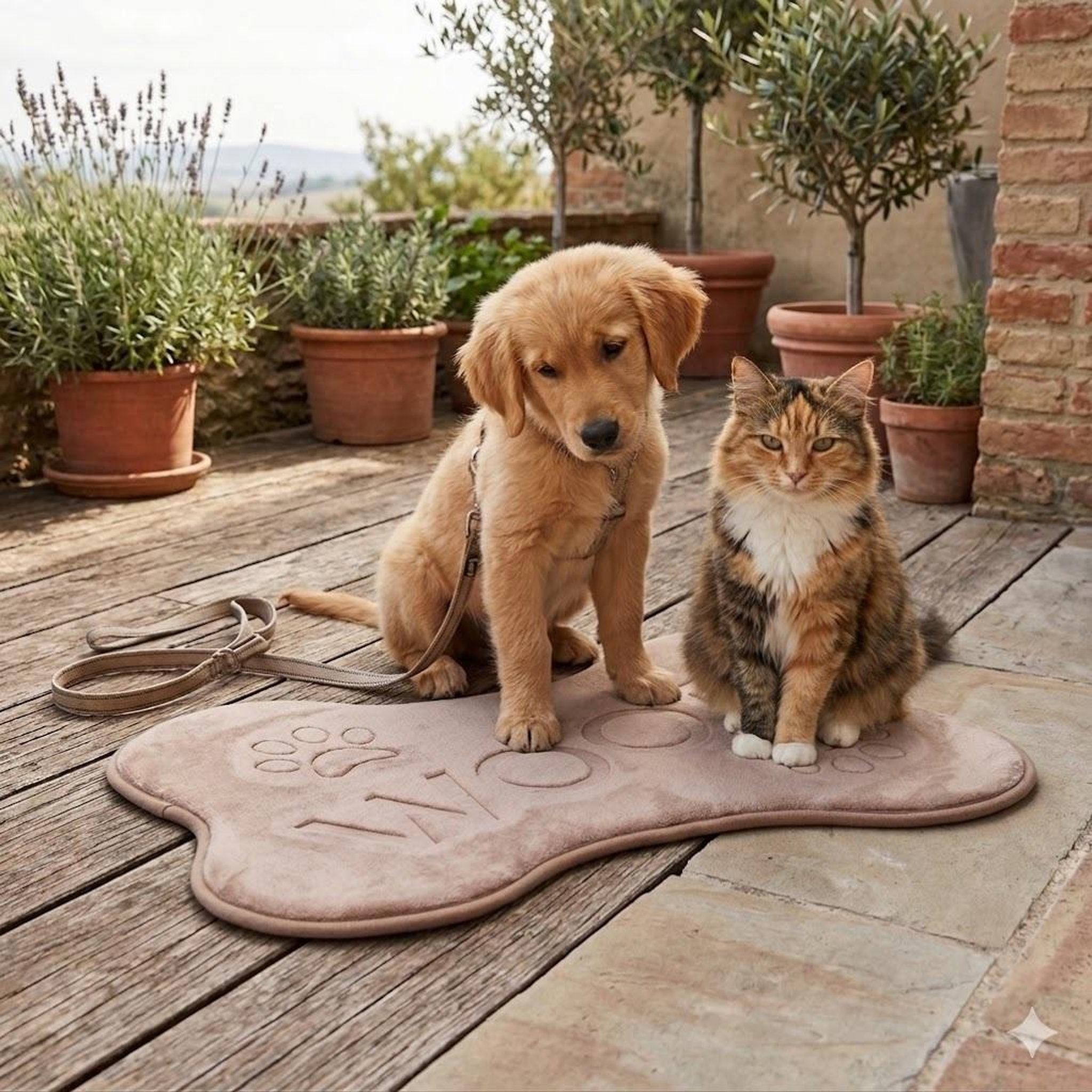 Voir la diapositive 6 : Eden Coussin en forme d'os pour chien mador
