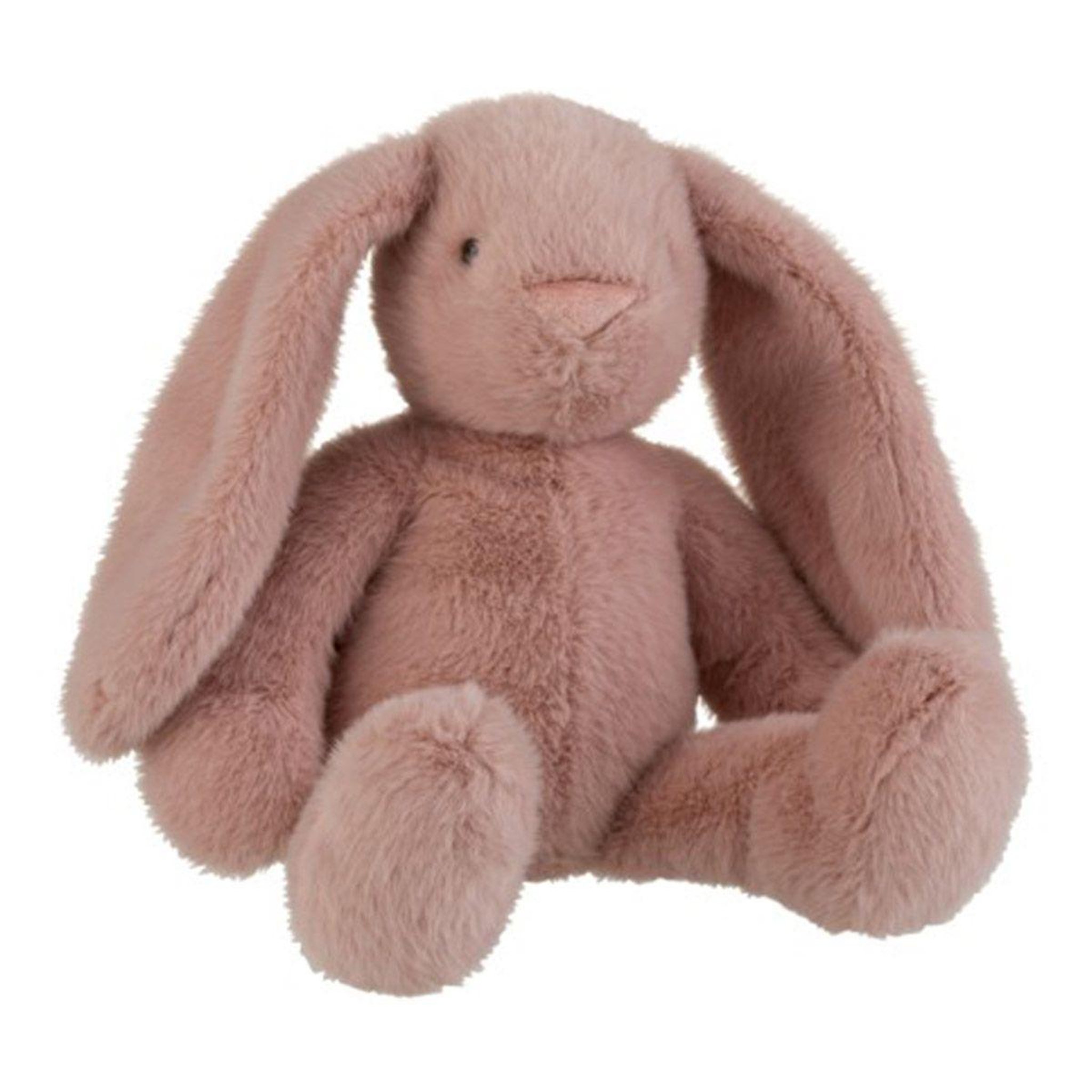 Voir la diapositive 1 : J-LINE Peluche Enfant  Lapin  28cm Rose