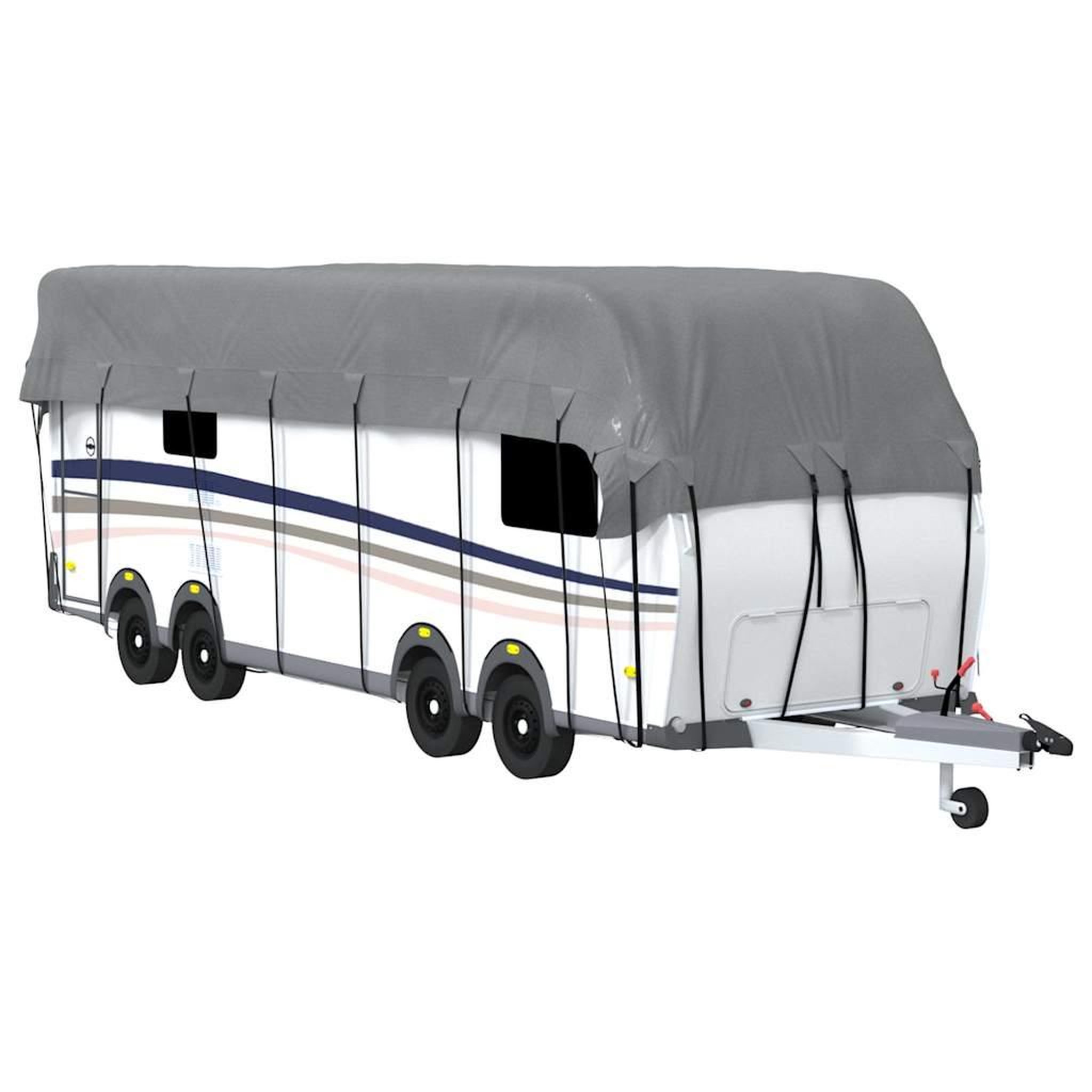 Voir la diapositive 2 : VIDAXL Housse de toit de caravane gris 900x300 cm tissu non tisse