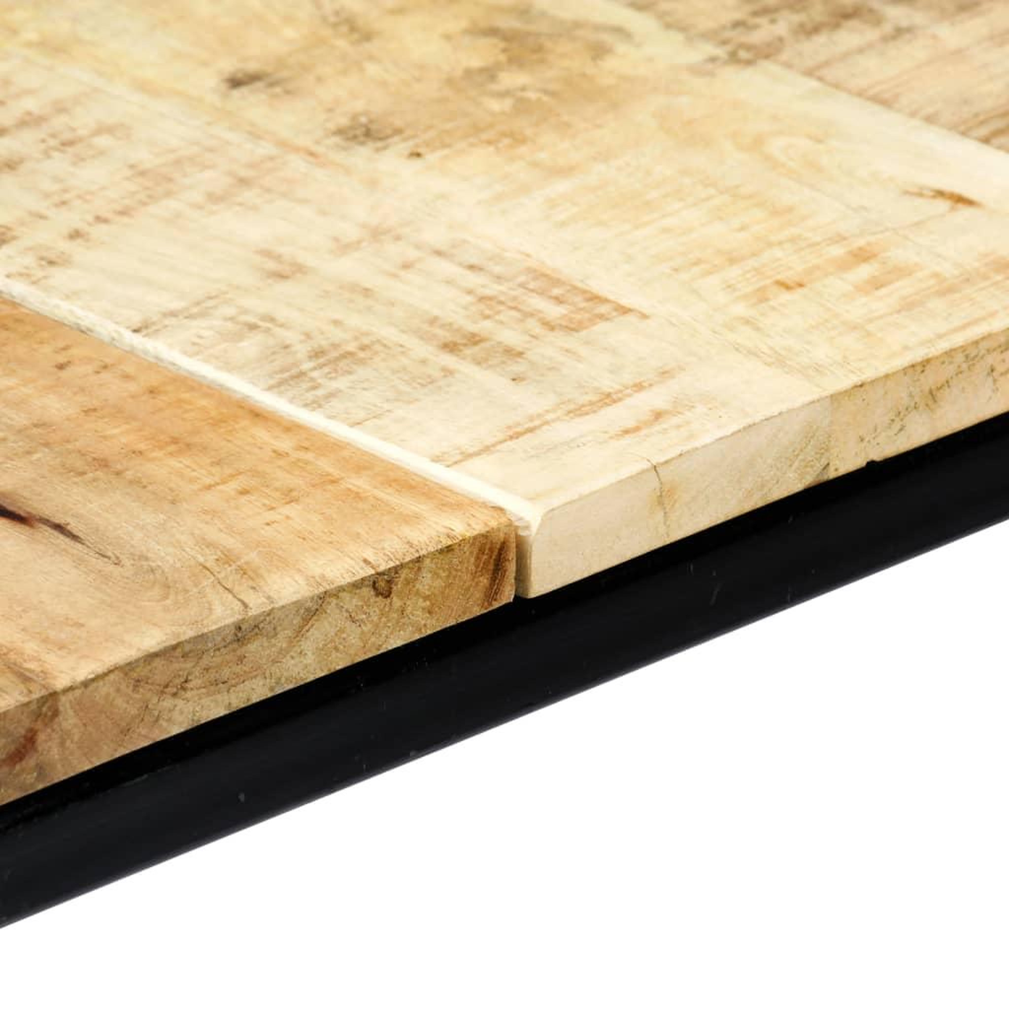 Voir la diapositive 5 : VIDAXL Table a manger 140x70x75 cm Bois de manguier massif brut