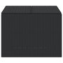 Voir la diapositive 4 : VIDAXL Boîte de rangement de jardin noir 291L resine tressee
