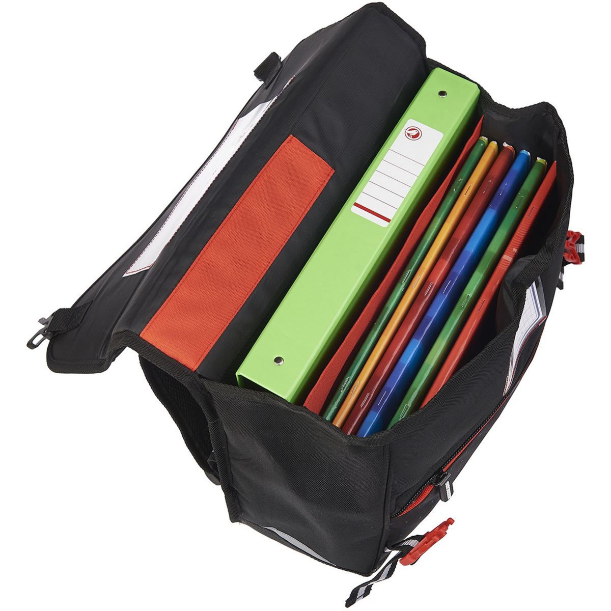 Cartable 38 cm CP/CE1/CE2 bleu MEGA CARS