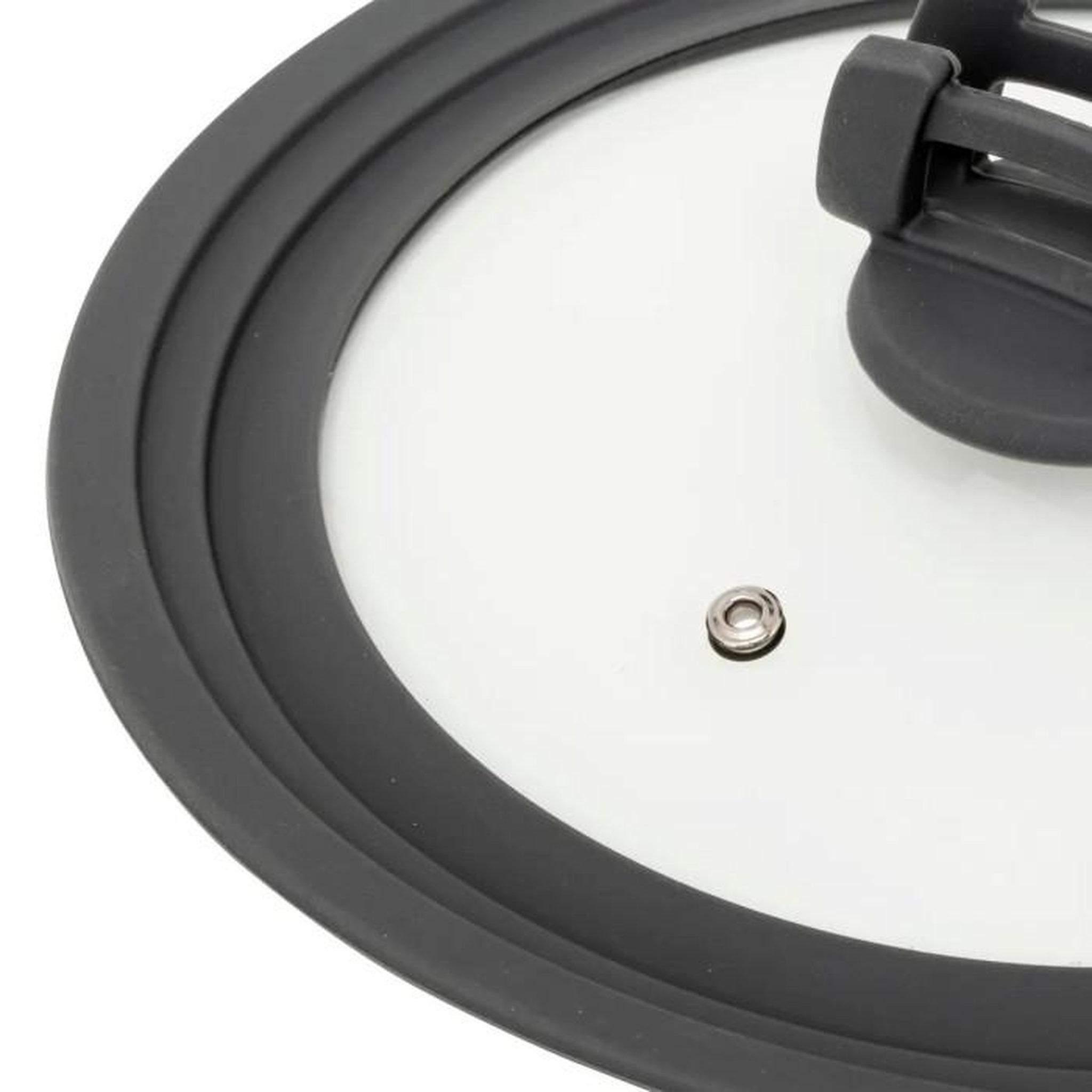 Voir la diapositive 2 : FIVE Couvercle Universel Cuisson  Silitop  27cm Gris