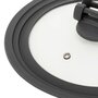 Voir la diapositive 2 : FIVE Couvercle Universel Cuisson  Silitop  27cm Gris
