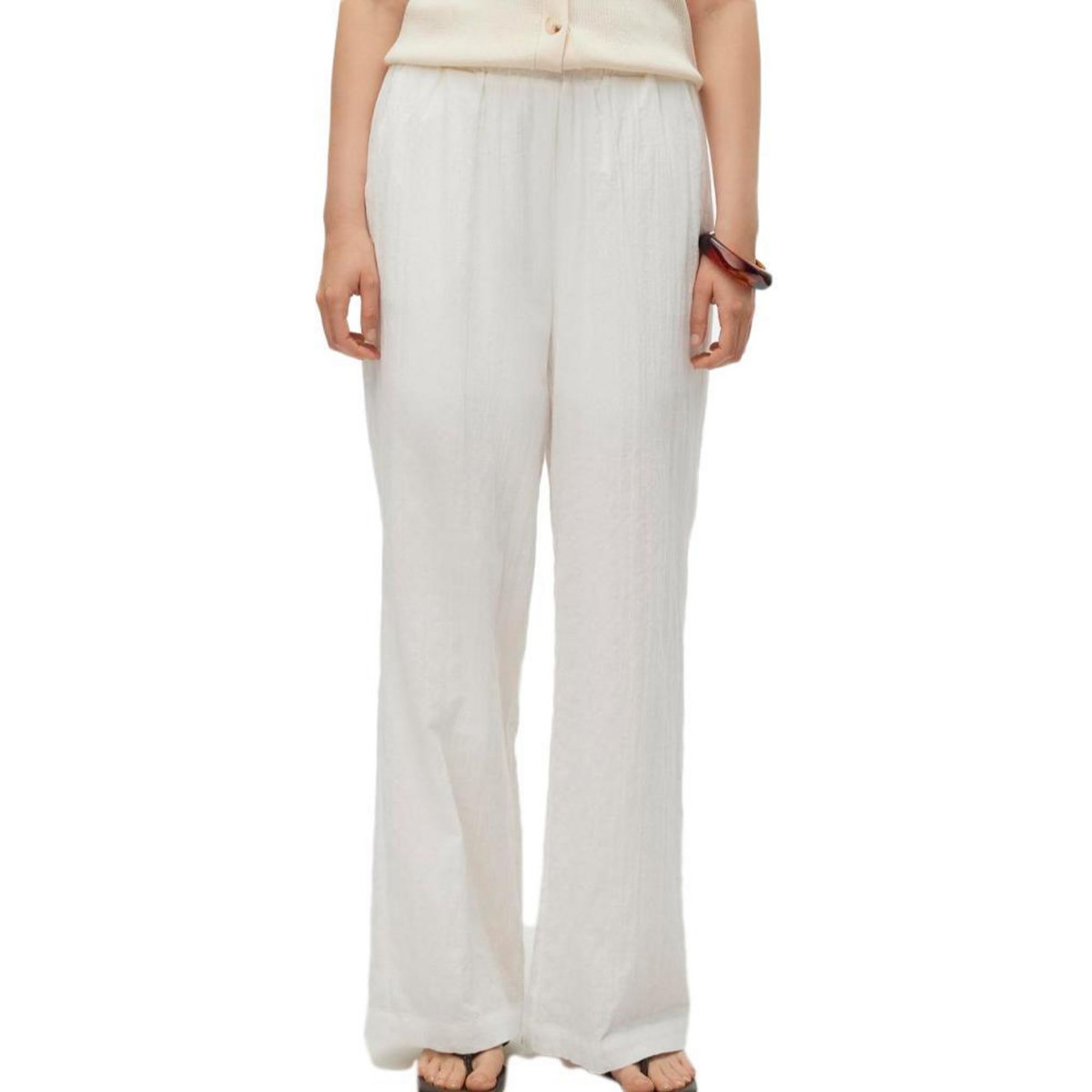 Vero Moda Pantalon Toile  Femme Vero Moda Viola