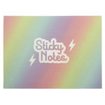 Paris Prix Planche de Notes Adhésives  Pop  18cm Multicolore