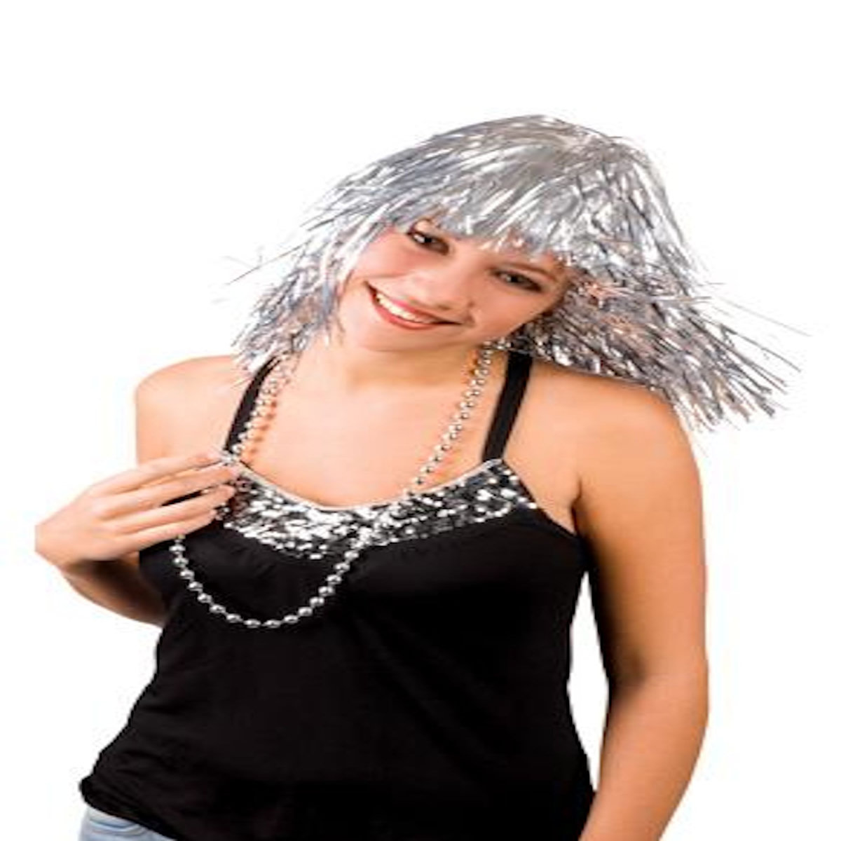 Boland Perruque Métal Argent