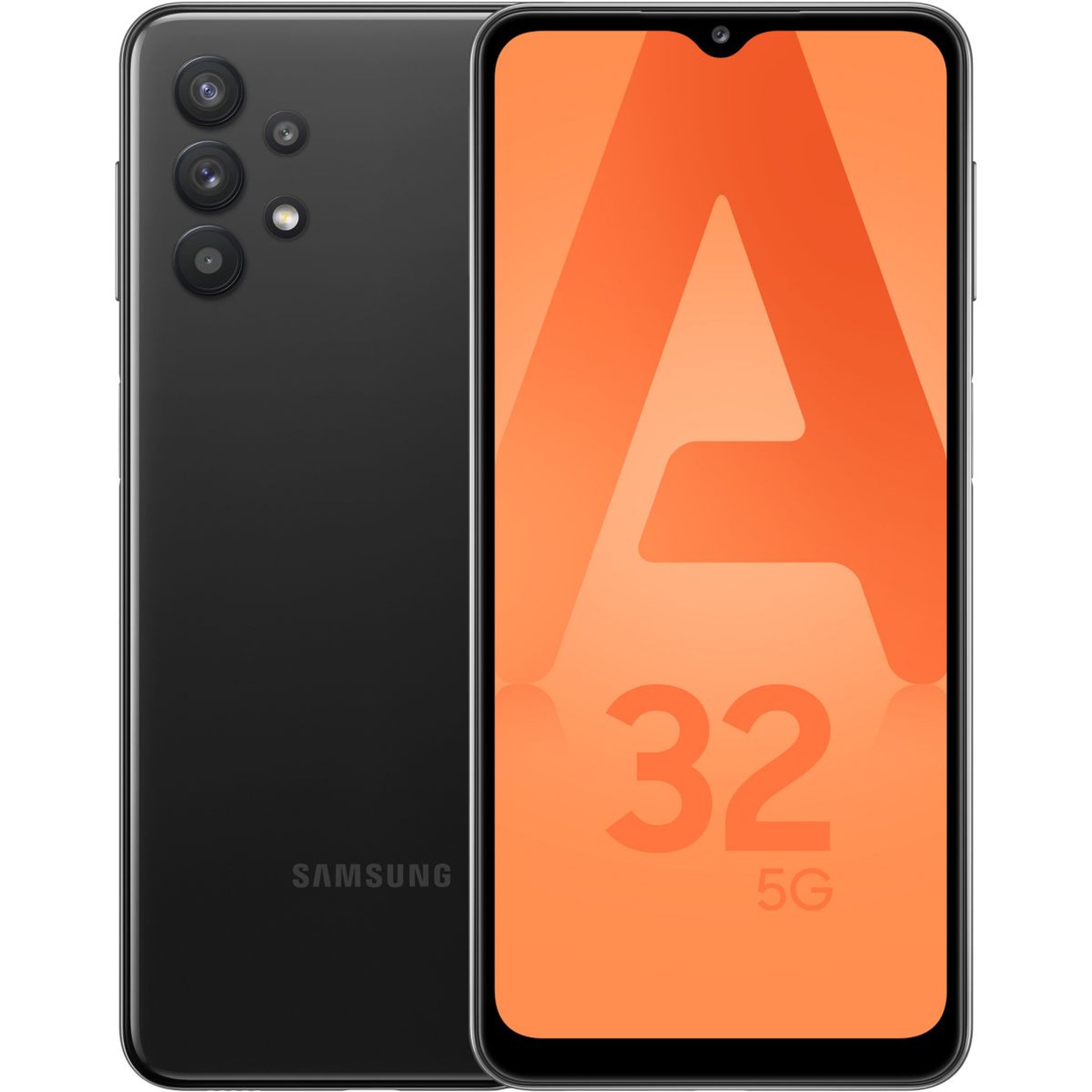 Voir la diapositive 1 : Samsung Smartphone Galaxy A32 Noir 5G