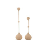 Paris Prix Lot de 2 Chandeliers  Slimmy  37cm Rose