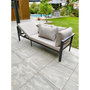 Voir la diapositive 3 : DCB GARDEN Ensemble repas de jardin ANTALYA 9 places en aluminium - GRIS ANTHRACITE