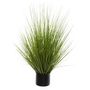 Voir la diapositive 1 : ATMOSPHERA Plante Artificielle en Pot  Fines Herbes  74cm Vert