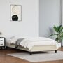 Voir la diapositive 2 : VIDAXL Cadre de lit sans matelas creme 90x200 cm similicuir