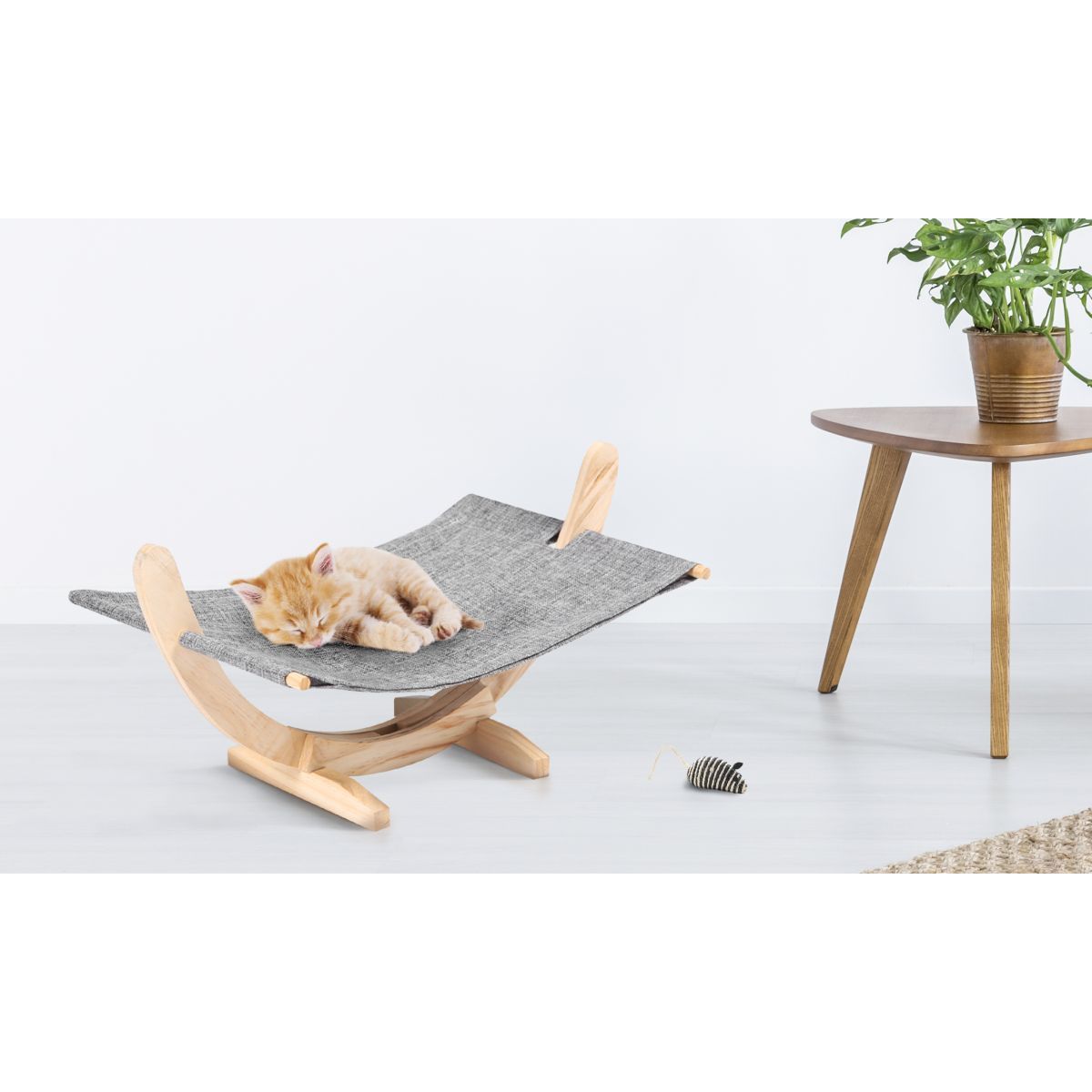 Idomya E. Hamac pour chat gris
