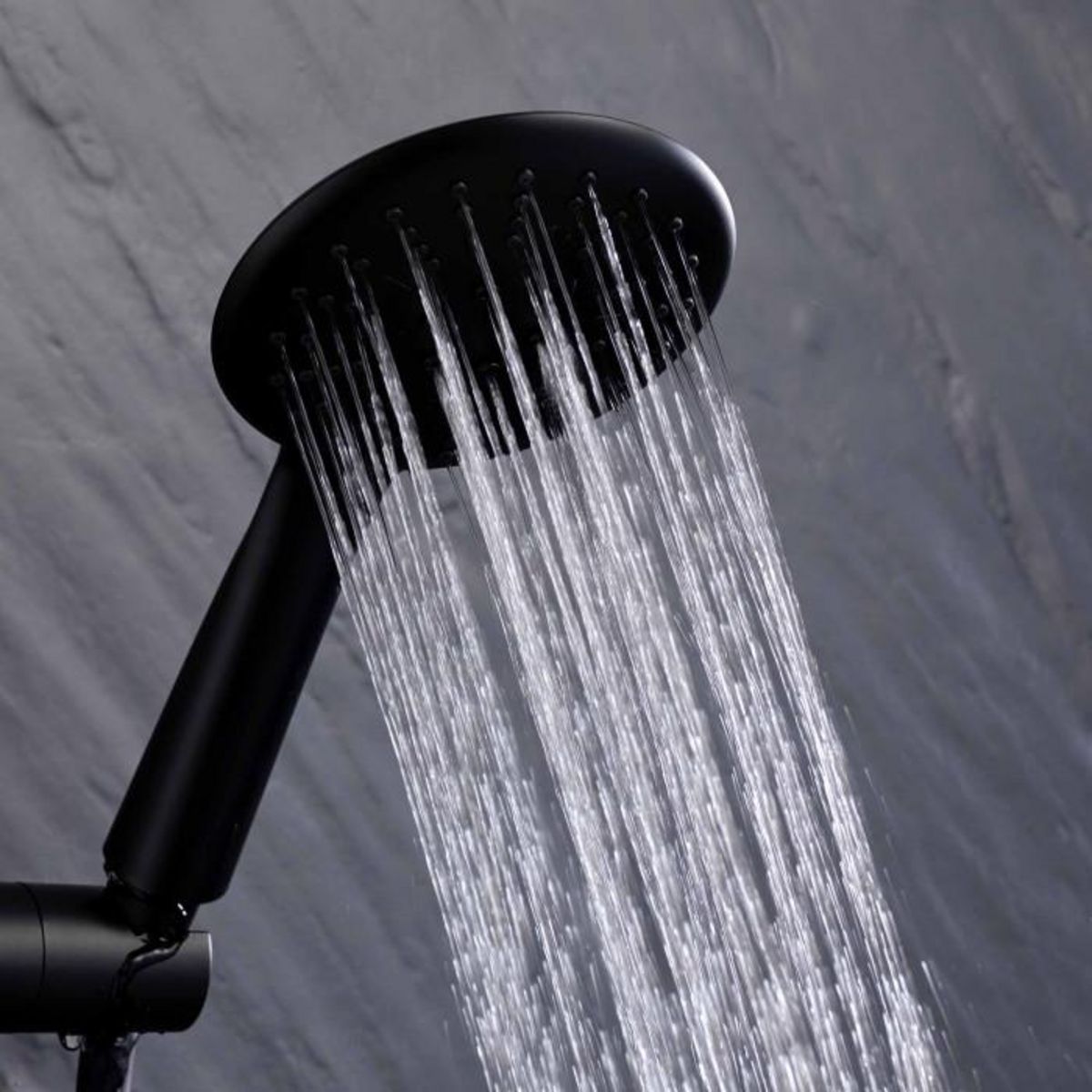 Paris Prix Pommeau de Douche 3 Fonctions  Hydro  23cm Noir