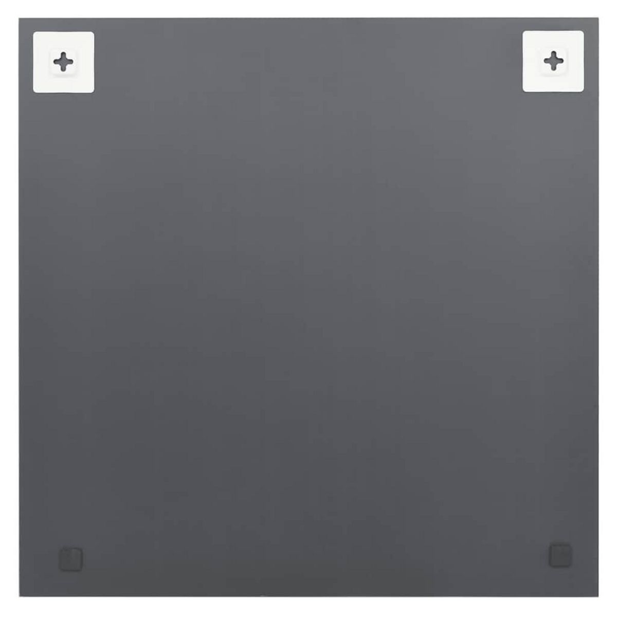 VIDAXL Miroir mural avec lampes LED Carre Verre