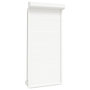 Voir la diapositive 2 : VIDAXL Volet roulant aluminium 100x210 cm blanc