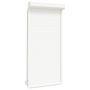 Voir la diapositive 2 : VIDAXL Volet roulant aluminium 100x210 cm blanc