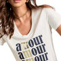 Voir la diapositive 2 : MORGAN T shirt  Femme Morgan DAMOUR 931