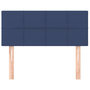 Voir la diapositive 3 : VIDAXL Tete de lit Bleu 100x5x78/88 cm Tissu