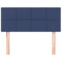 Voir la diapositive 3 : VIDAXL Tete de lit Bleu 100x5x78/88 cm Tissu