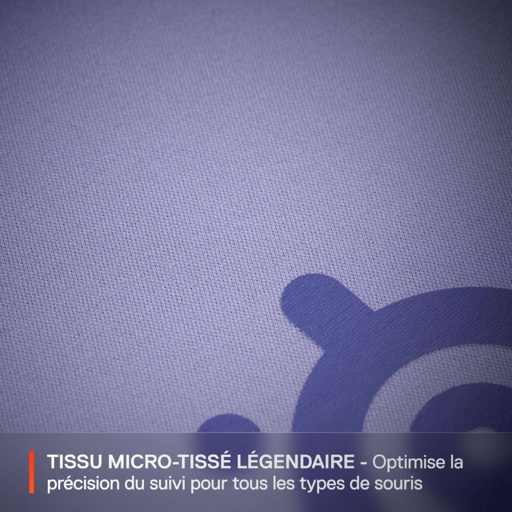 Voir la diapositive 3 : STEEL SERIES Tapis de souris qck l lavande