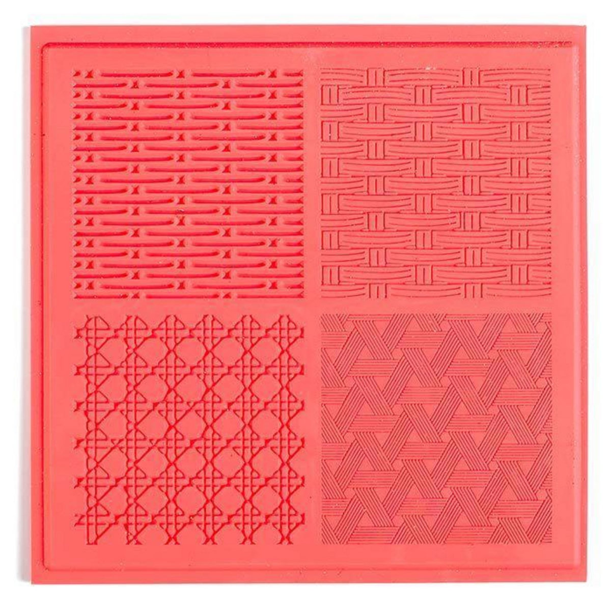 Graine créative Tapis de texture pour pâte polymère - Vannerie